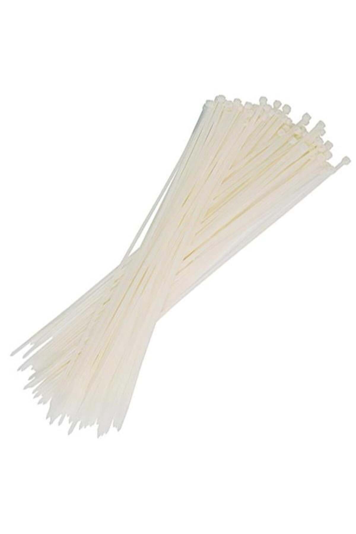 Pazarcan Powermaster 30 Cm 3.6 Mm Kablo Bağı Beyaz (100 Adet)