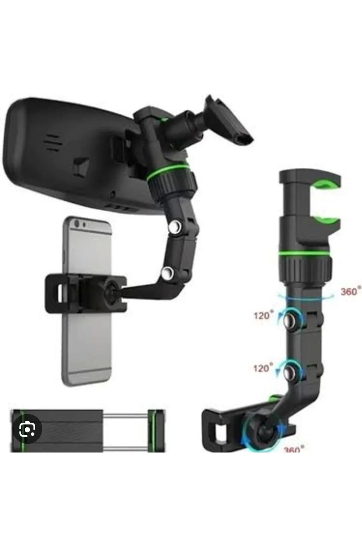 Nemere H-01 Araç İçİ Dİkİz Aynasİ Telefon Tutucu