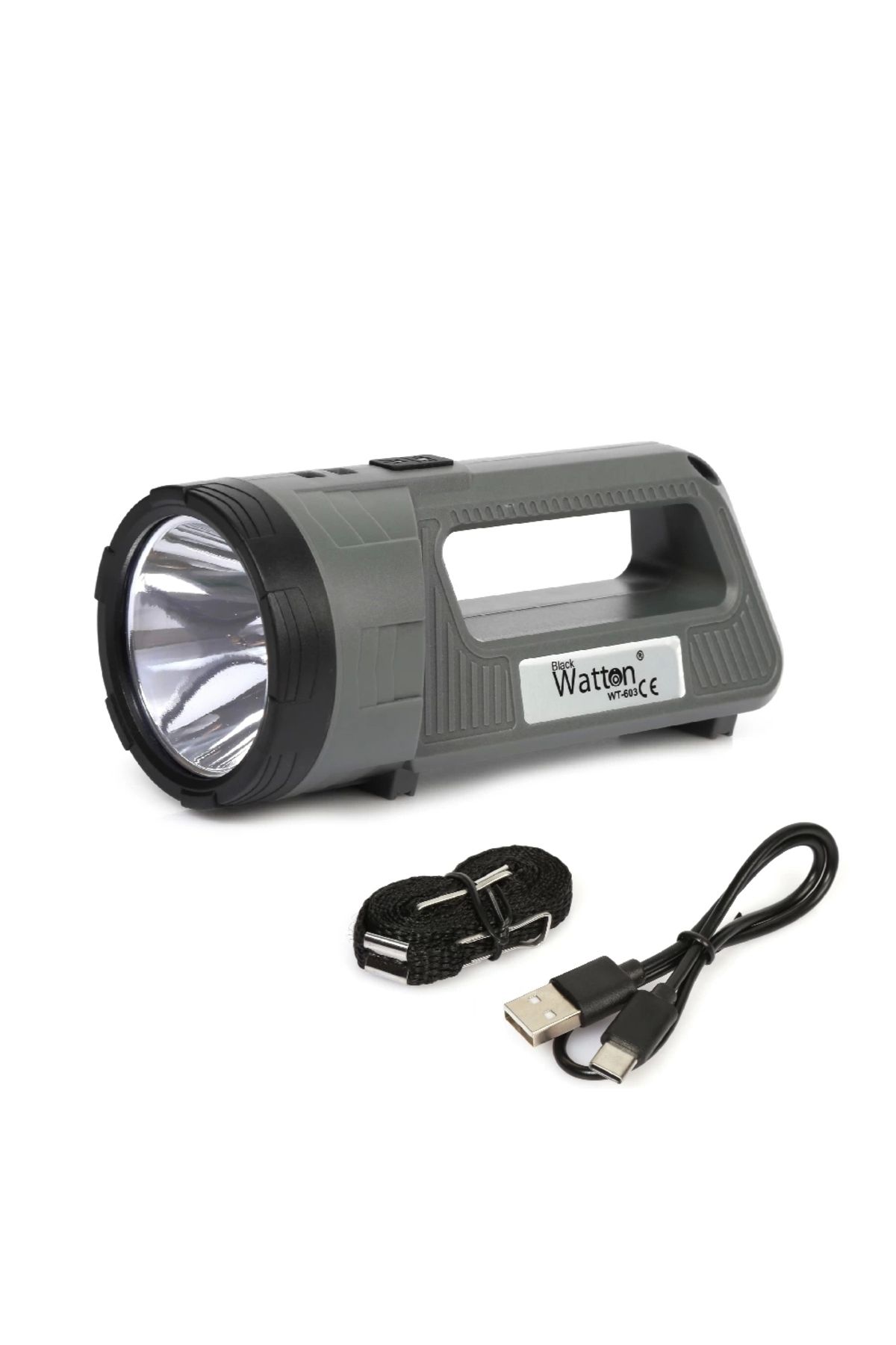 Nemere Güçlü Şarjlı Fener Masa Lambası Wt-603