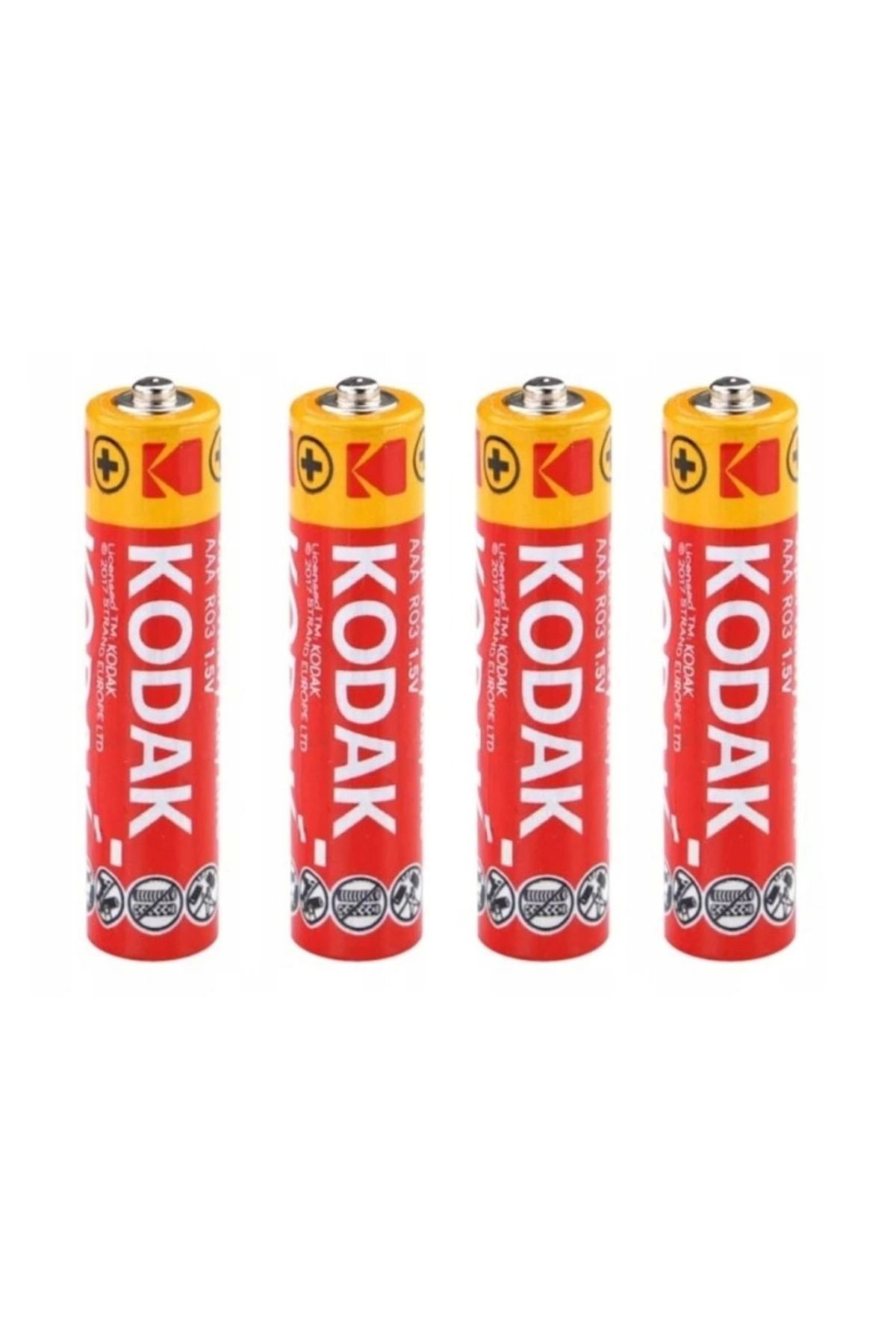 Nemere Kodak KAAHZ-S4 Super Heavy Duty Çinko Karbon AAA İnce Kalem Pil / Pakette 60 Adet