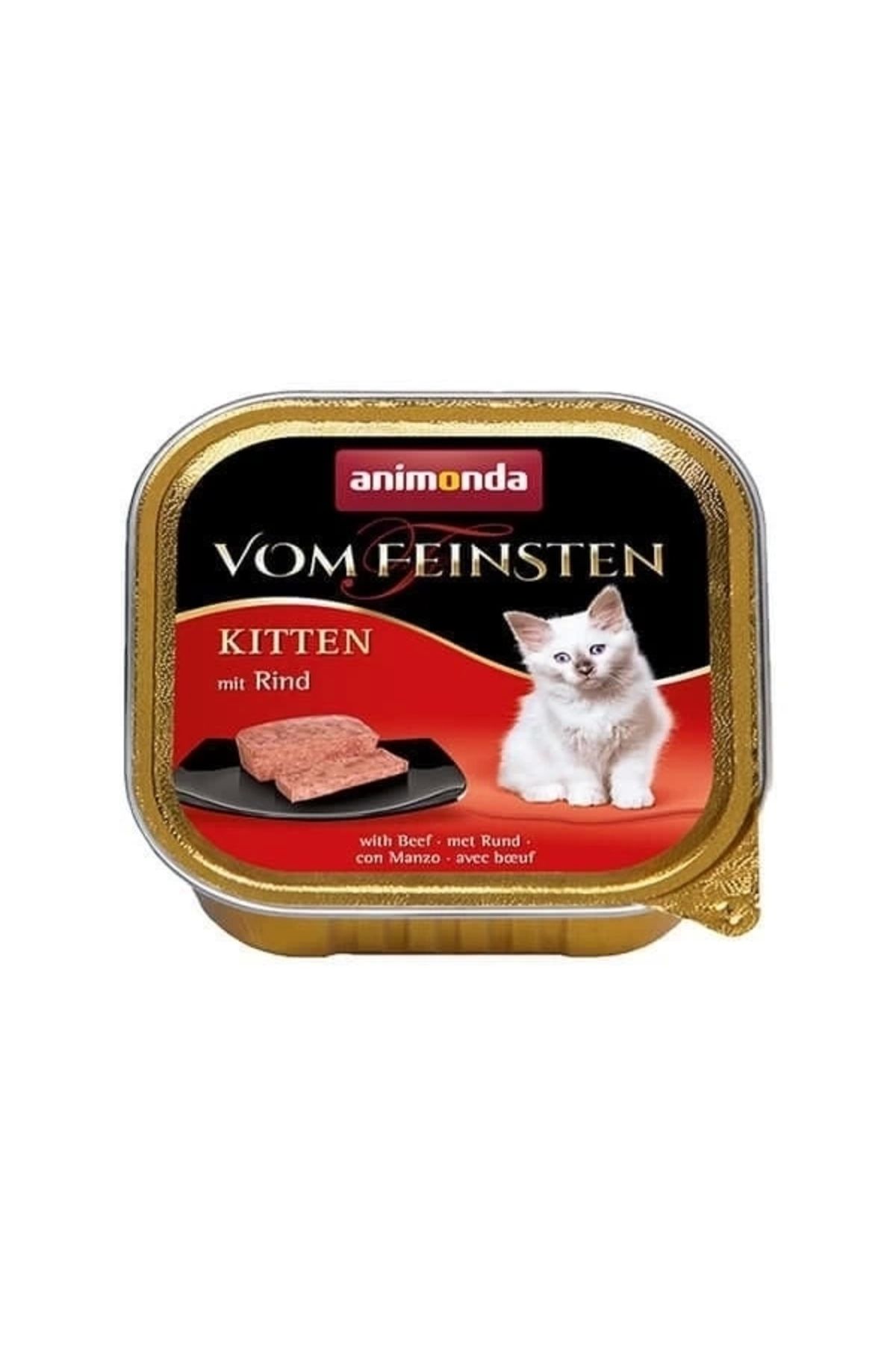 thebestnzm Animonda Kitten Biftekli Yavru Konserve Kedi Maması 100 Gr