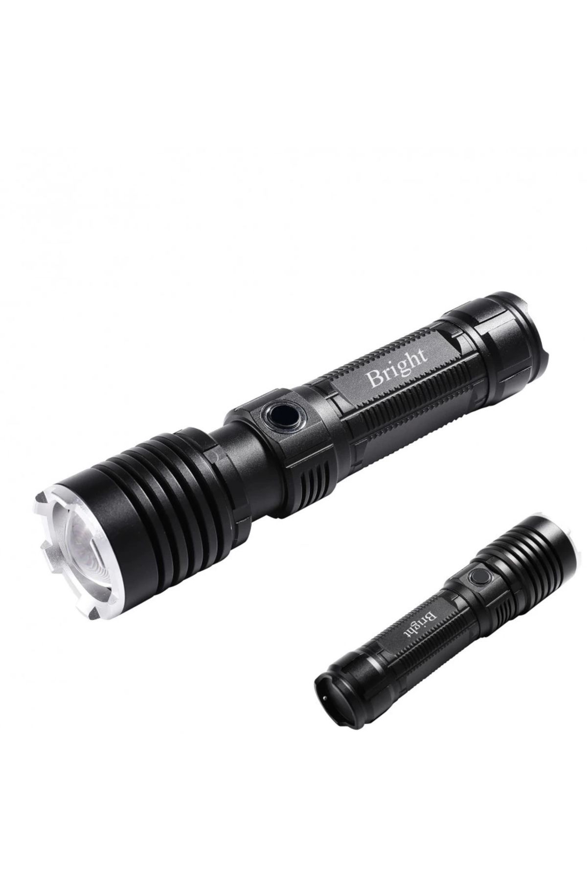 Nemere GHT-5761 XP90 LED 3 Mod Zoomlu Yağmur Suyu Geçirmez Şarjlı El Feneri