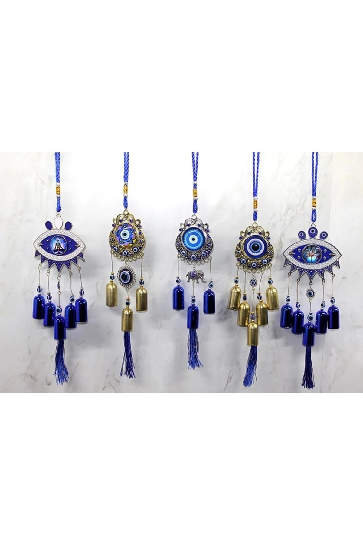 thebestnzm Metal Nazar Boncuğu Çan Alk3497