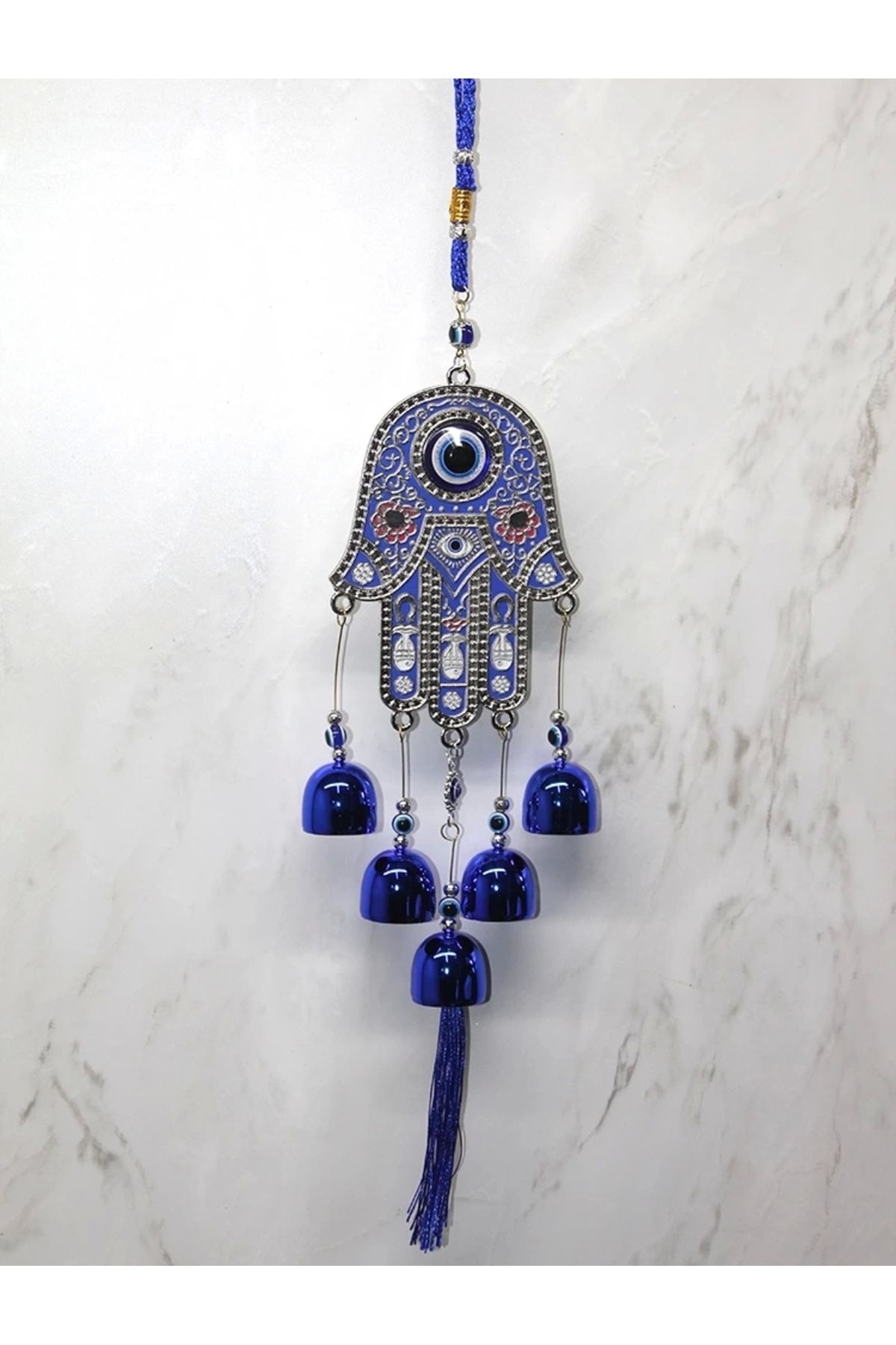 thebestnzm Metal Nazar Boncuğu Çan Alk3490