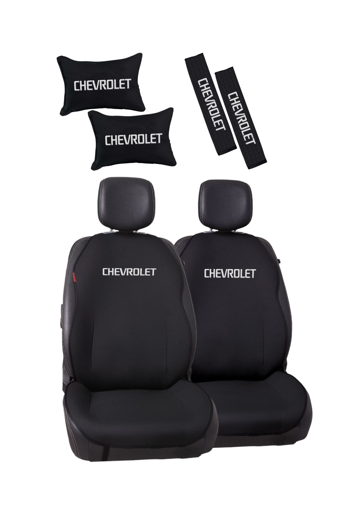 otomind Chevrolet Nakışlı Dokuma Oto Minder ve Konfor Seti