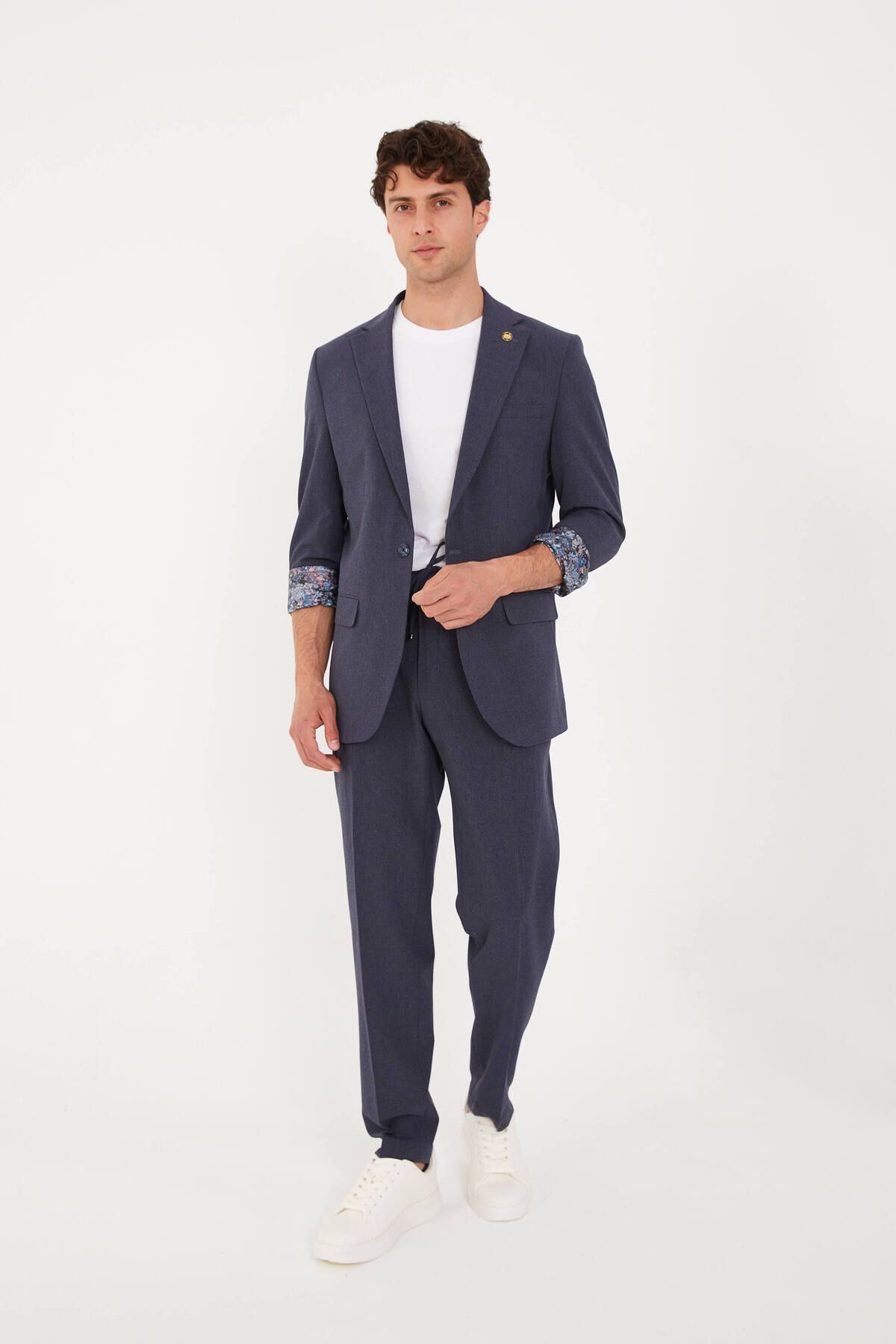 The Tailor Classics Çift Yırtmaçlı Yarım Astarlı Takım Elbise