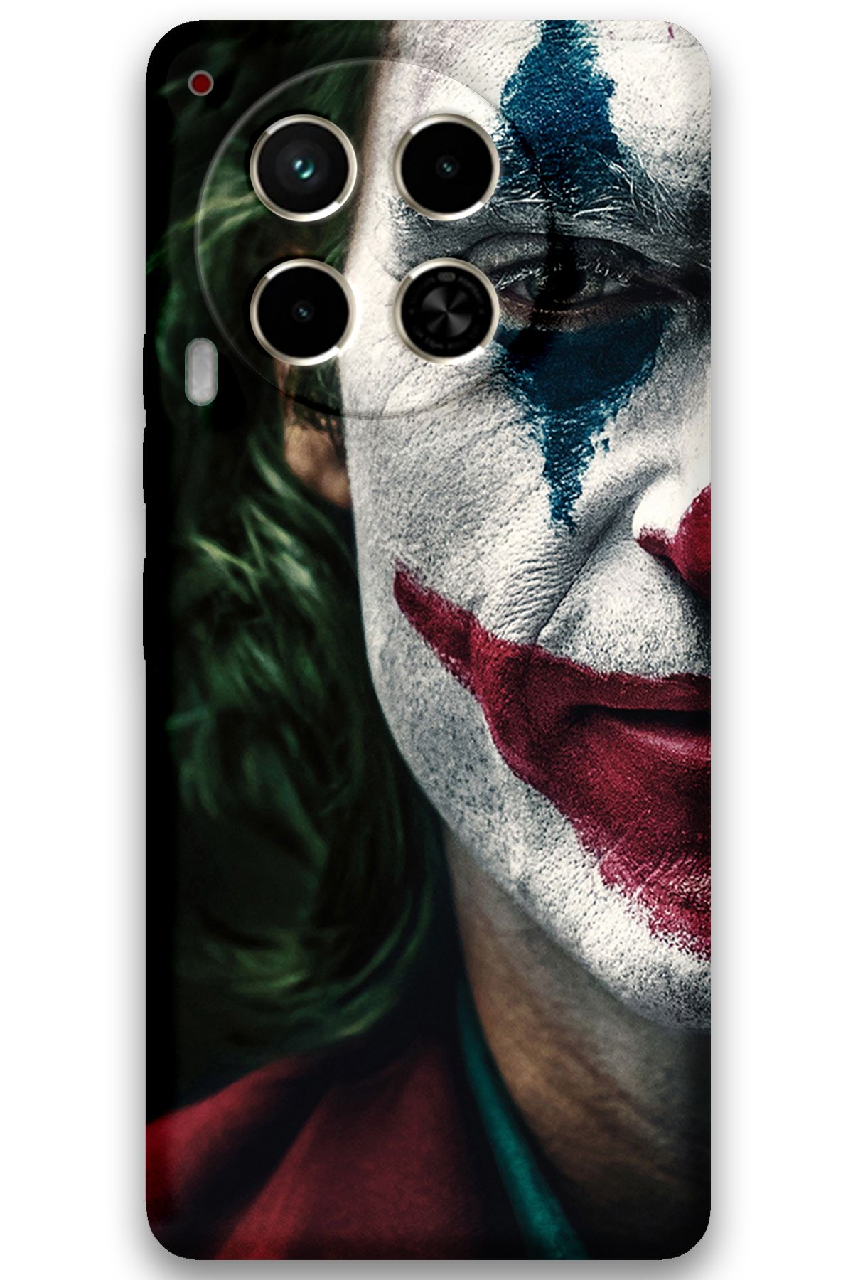 Gramaphone Tecno Camon 30 Uyumlu Joker Desenli Telefon Kılıfı + Ekran Koruyucu - 5827