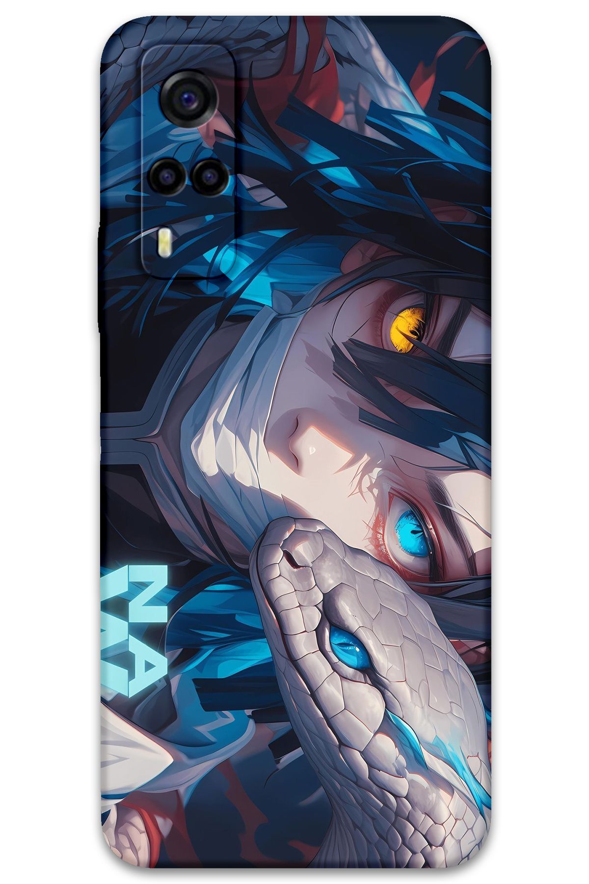Gramaphone Vivo Y53s Uyumlu Anime Desenli Telefon Kılıfı + Ekran Koruyucu - 5748