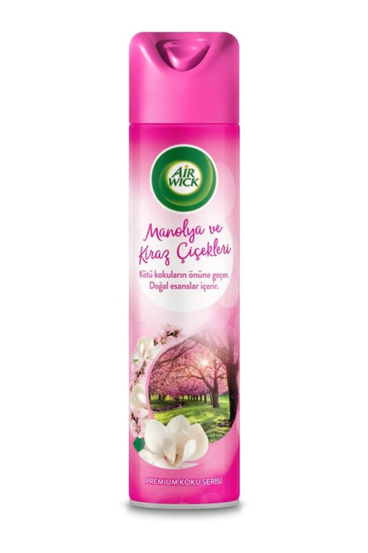 ShopZum Aerosol Premium Koku Serisi Manolya &Amp; Kiraz Çiçekleri Sprey Oda Kokusu (1X 300 Ml)