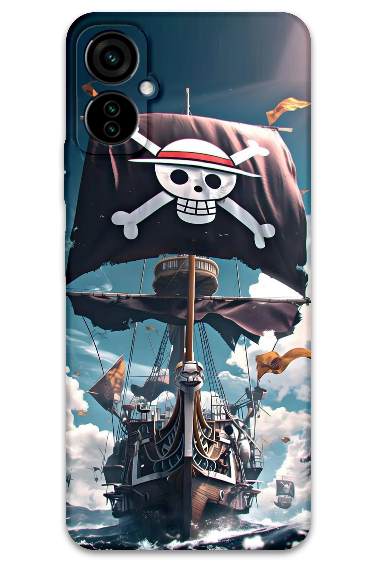 Gramaphone Tecno Camon 19 Neo Uyumlu Anime Desenli Telefon Kılıfı + Ekran Koruyucu - 5752