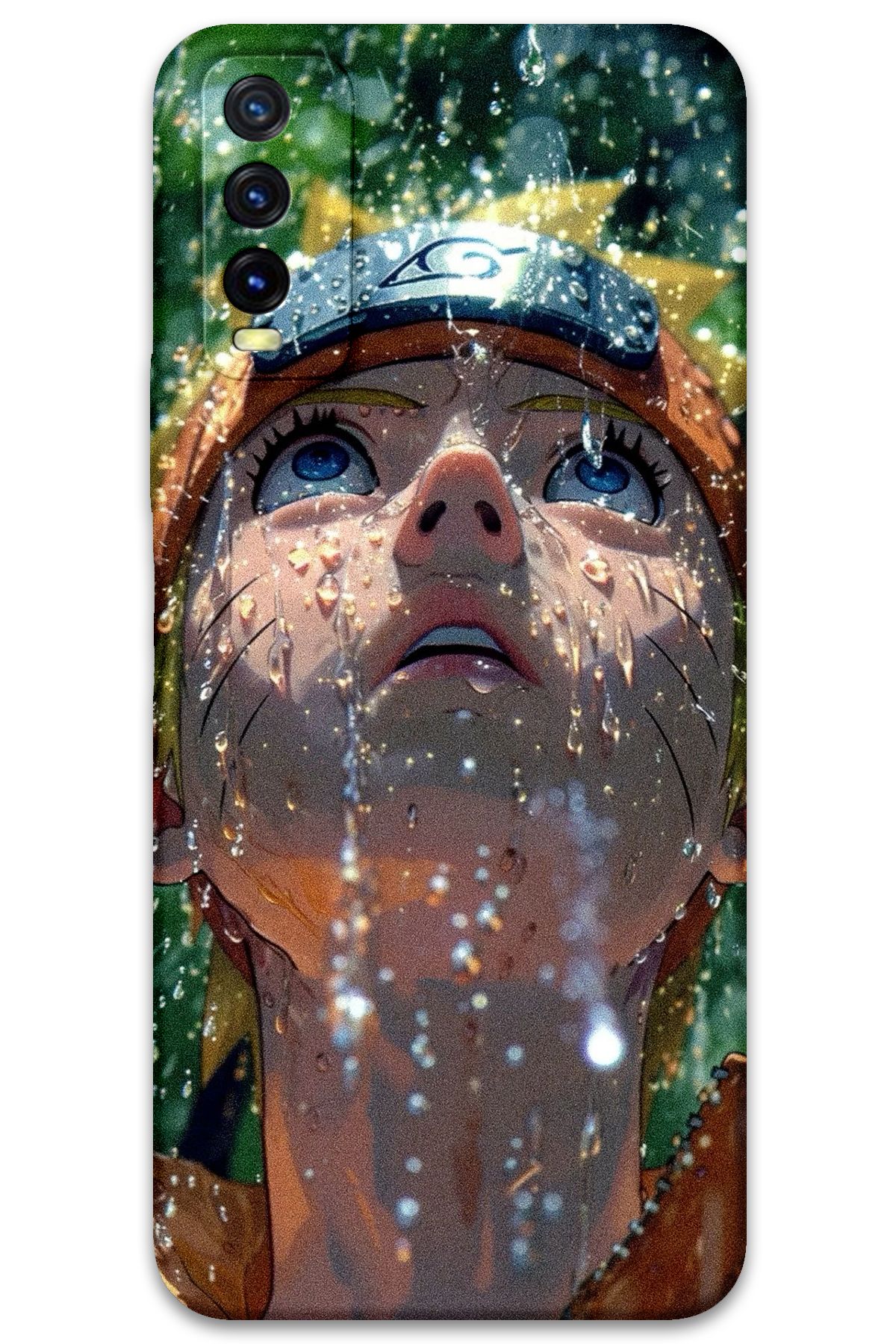 Gramaphone Vivo Y20 Uyumlu Anime Desenli Telefon Kılıfı + Ekran Koruyucu - 5750