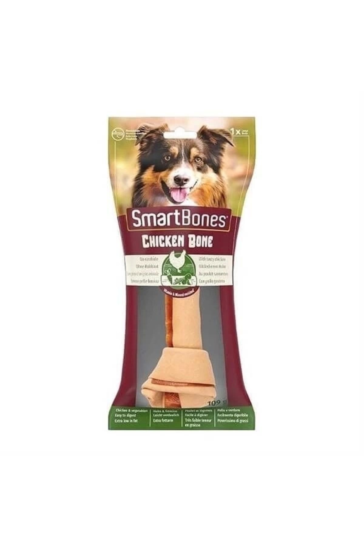 thebestnzm Smart Bones Tavuklu Sargı Kemik Large Köpek Ödül Maması 18 Cm