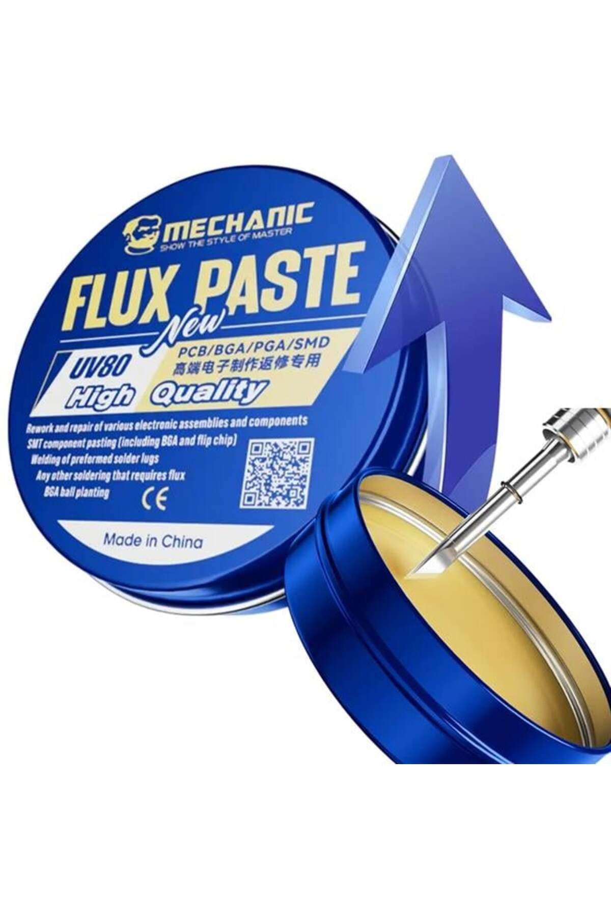 Powermaster UV80 80 Gram Lehim Flux Pastası PCB-BGA-PGA-SMD