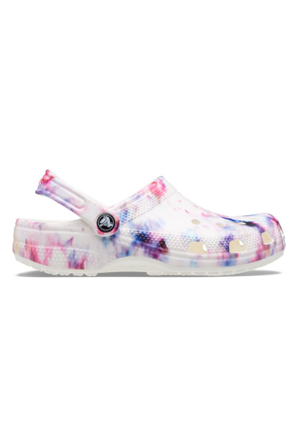 Crocs-Clogs Classic Tie-dye Graphic Clog - Garnet/multi 1