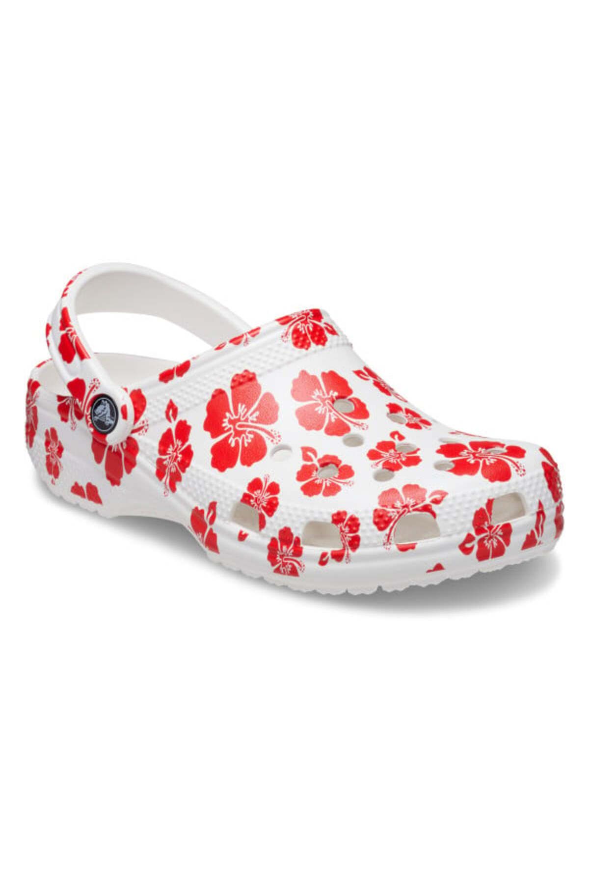 Crocs-Classic Retro Resort Clog 41-42 Eu - M8/w10 Us Red - Flame/white 2