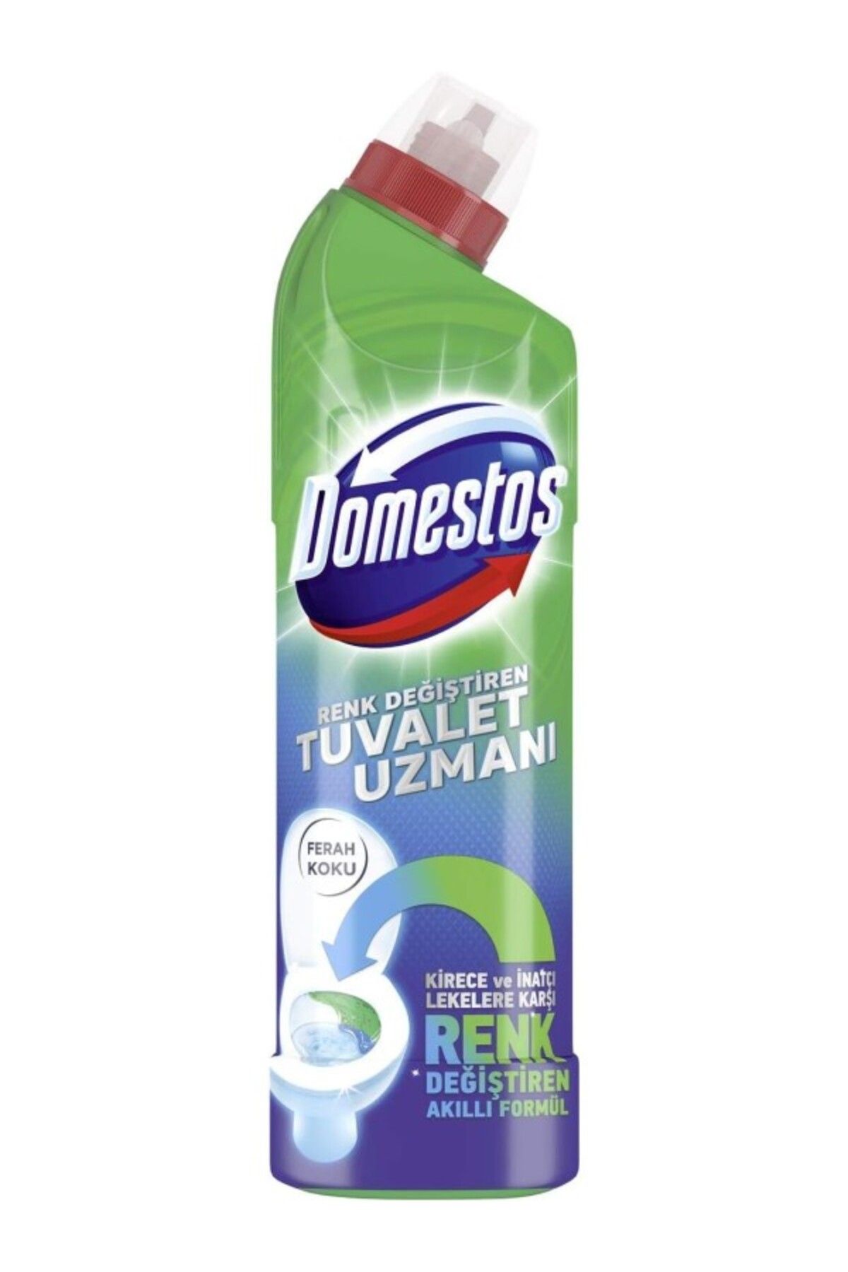 ShopZum Tuvalet Temizleyici Renk Değiştiren Tuvalet Uzmanı Kireç Çözücü 750 Ml 1 Adet