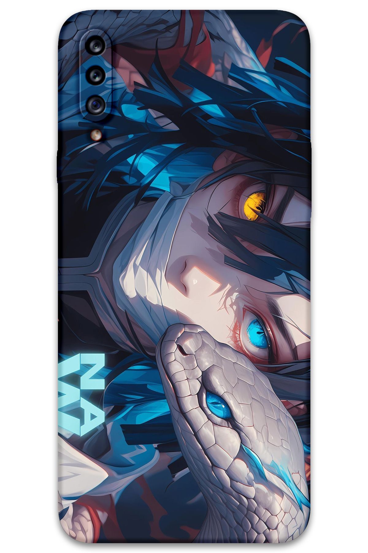 Gramaphone Galaxy A20s Uyumlu Anime Desenli Telefon Kılıfı + Ekran Koruyucu - 5748