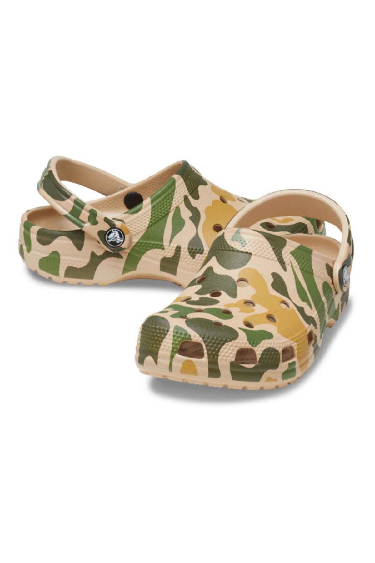 Crocs-Clogs Classic Printed Camo Clog 41-42 Eu - M8/w10 Us Brown - Chai/tan 4