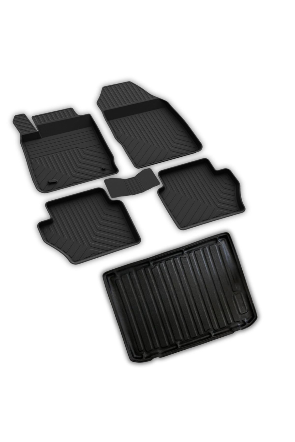 ferrous autoaccessories Ford Puma Ferrous 4D Paspas ve 3D Üst Bagaj Havuzu 2020 ve Üstü
