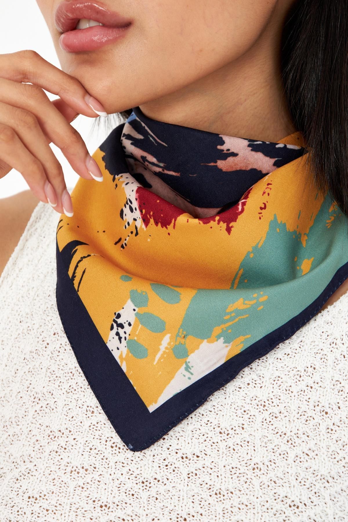 TIFFANY&TOMATO Desenli Bandana Fular