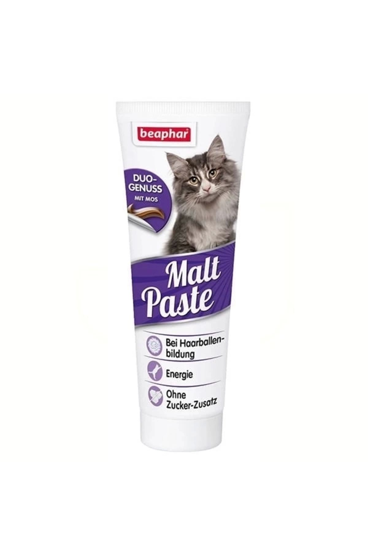 thebestnzm Beaphar Duo Active Malt Tüy Yumağı Engelleyici Kedi Macunu 100 Gr