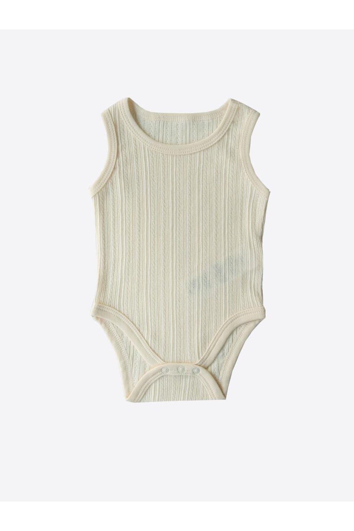 kitikate Organik Jaclin Atlet Body Bebek Boy Natural
