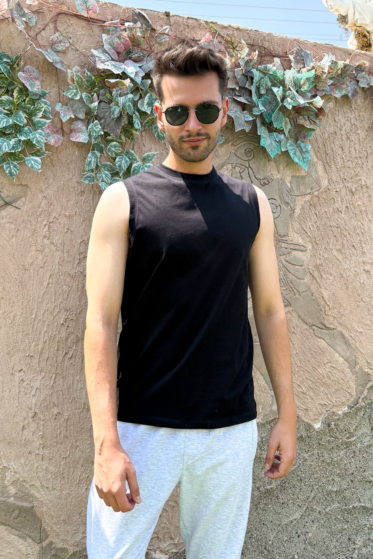 ModaPlaza Erkek Kolsuz Tshirt