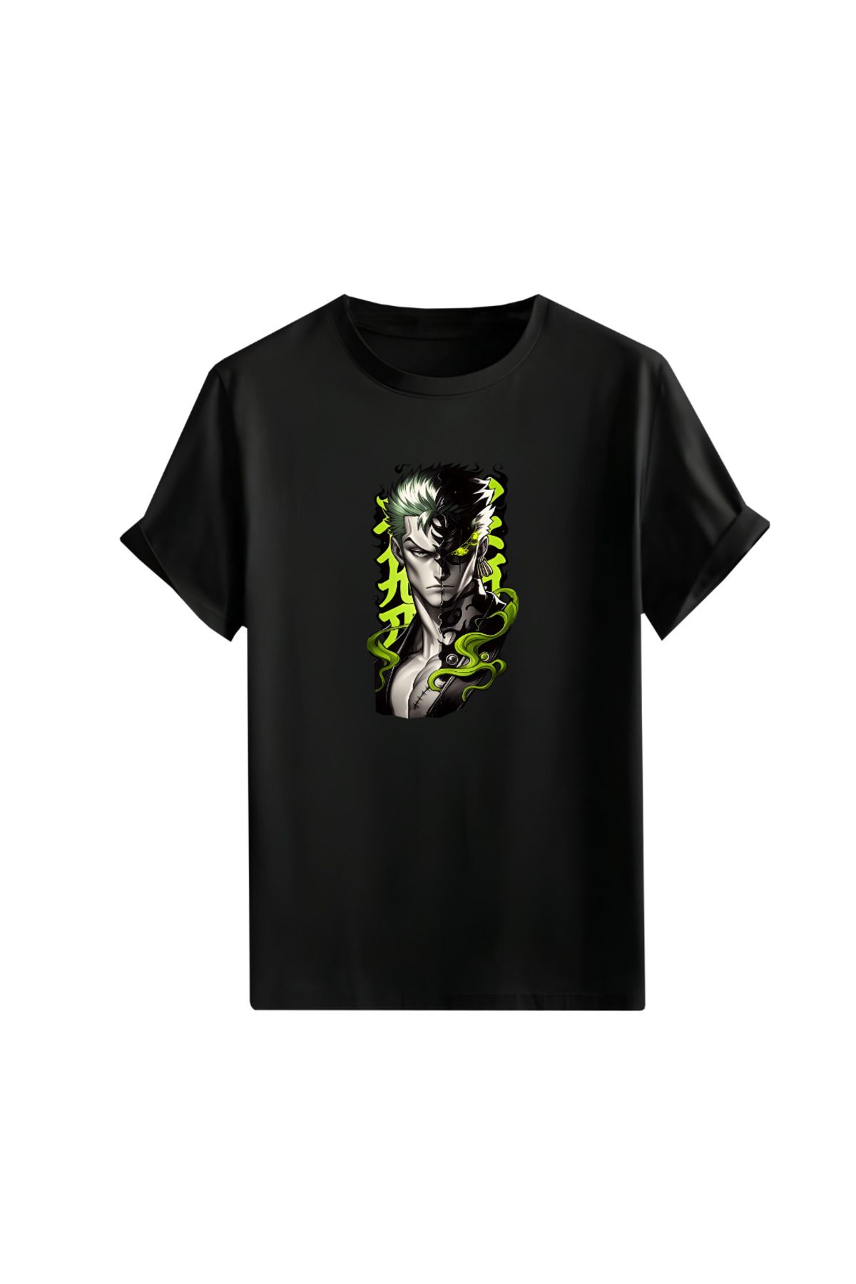 Gölge Store Anime Baskılı Oversize Unisex Tişört