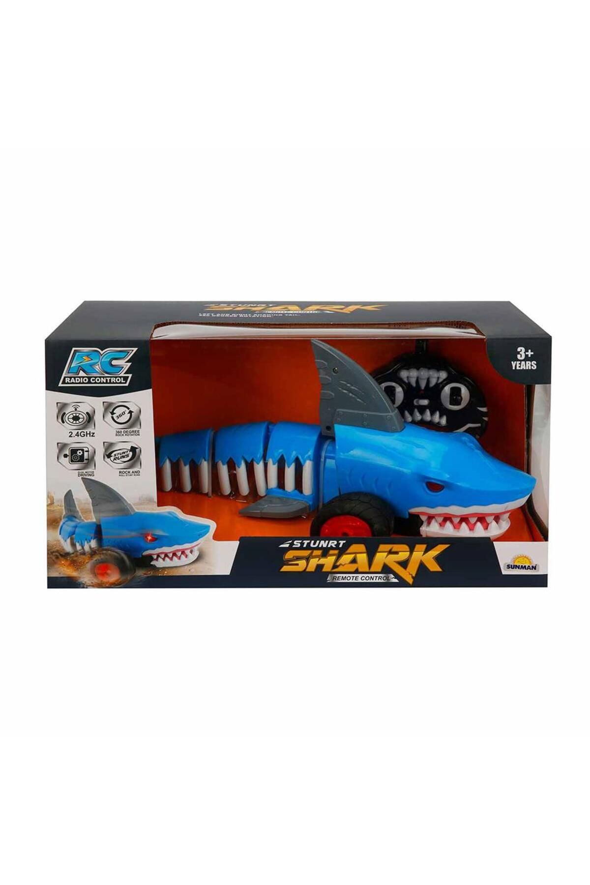 Sunman S00003399 Stunrt 360 Derece Dönen Uzaktan Kumandalı Köpek Balığı