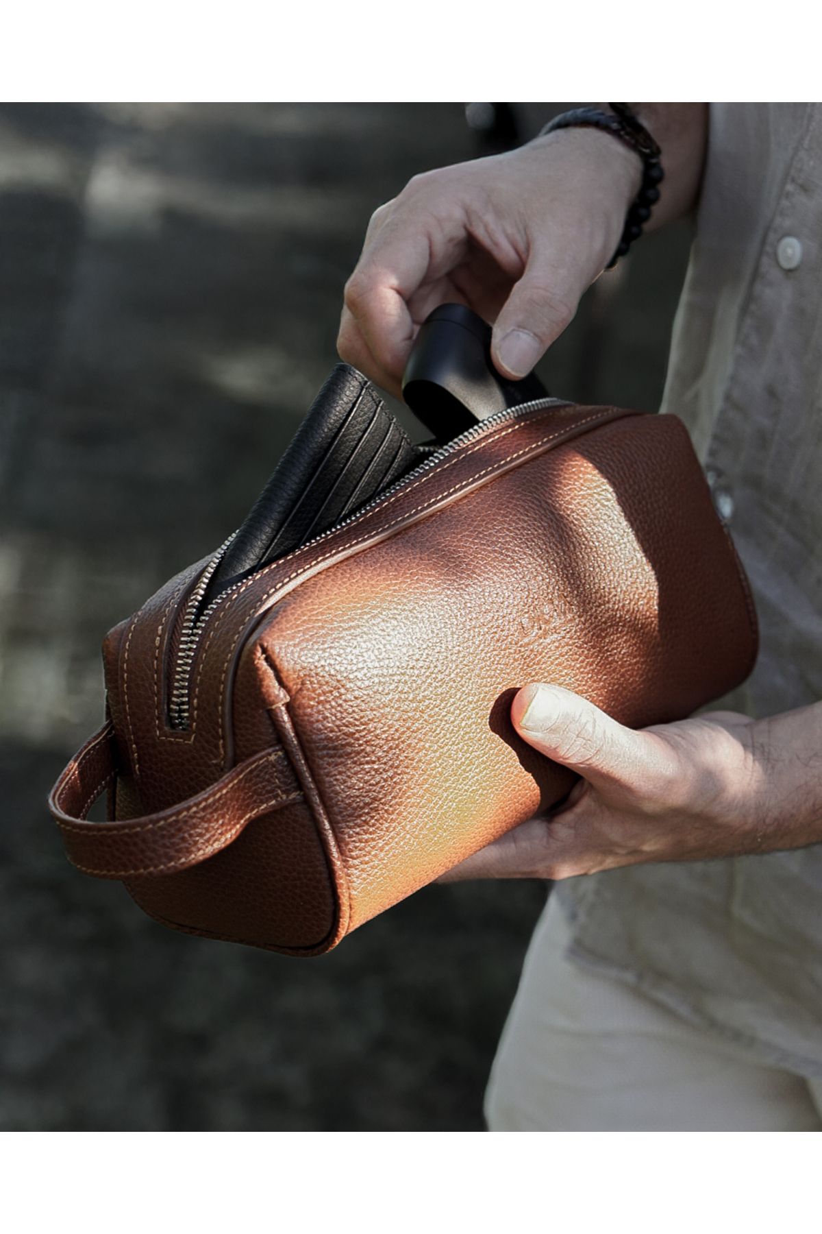 Valerian Luxury Bags & Organizers Hakiki Deri El ve Seyahat Çantası