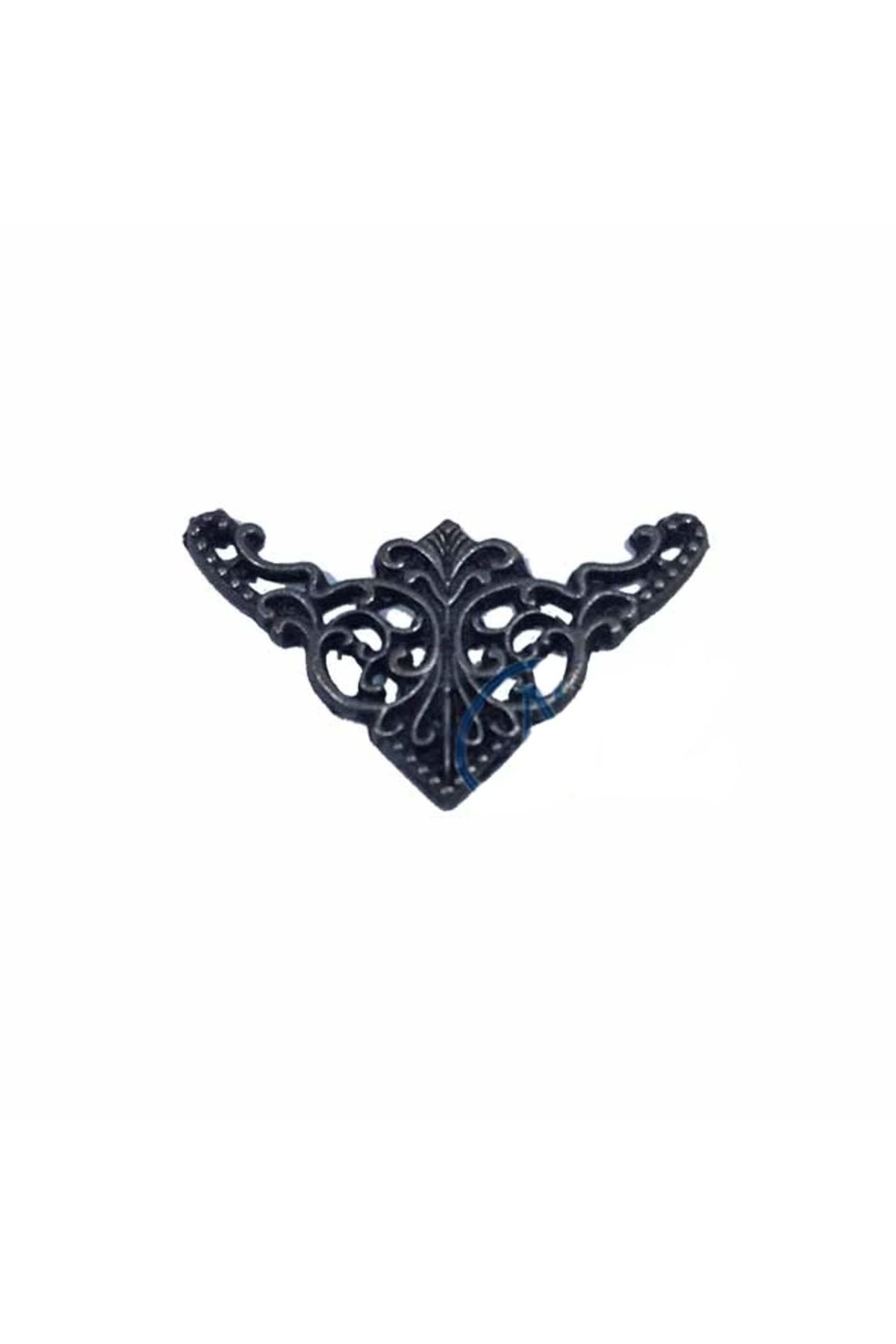 Nemere Dekoratif Köşe Süsü, Köşelik - Küçük, 19x34mm, Eskitme, 1 Adet
