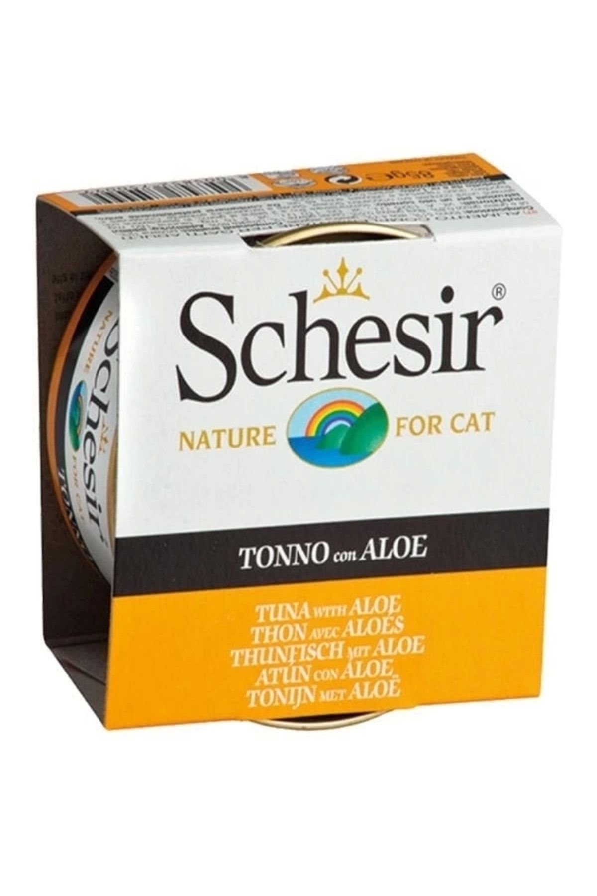 thebestnzm Schesir Ton Balıklı ve Aloeveralı Jöleli Konserve Kedi Maması 85 Gr