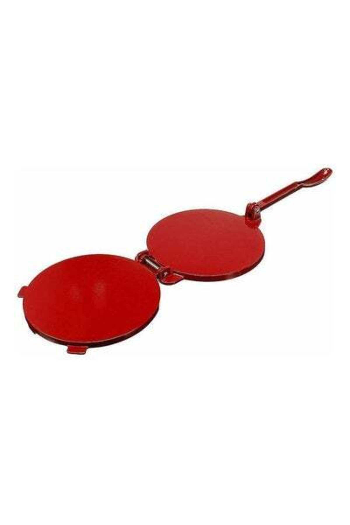 HALAMODO-Tortilla Press Folding Handle Flour Tool Red 2