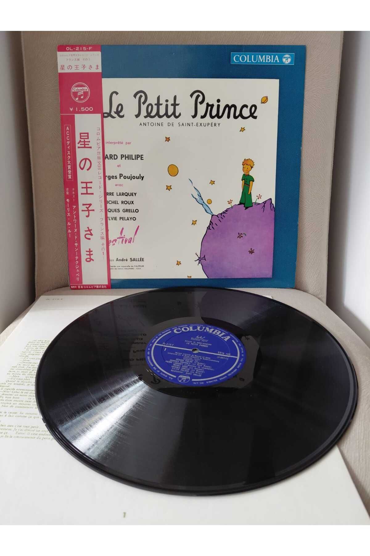 Plakperest A.De Saint-Exupéry - Le Petit Prince (Küçük Prens)1965 Japonya Basım Audiobook LP Plak -Obi’li 2.el