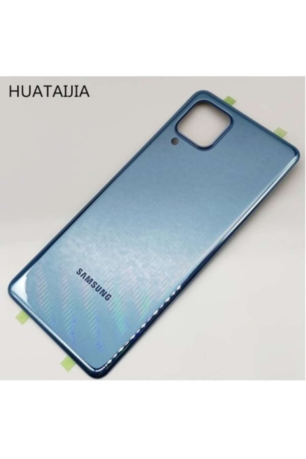 Asia Samsung Uyumlu M32 Arka Pil Kapak Mavi