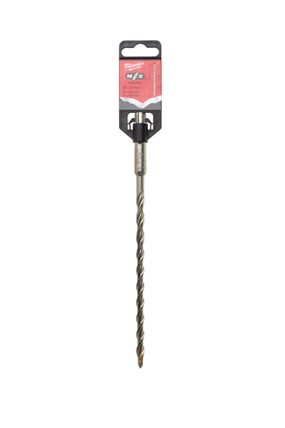 Milwaukee SDS-PLUS 7x210 MATKAP UCU MS2 SERİ 2 ELMAS milwaukee
