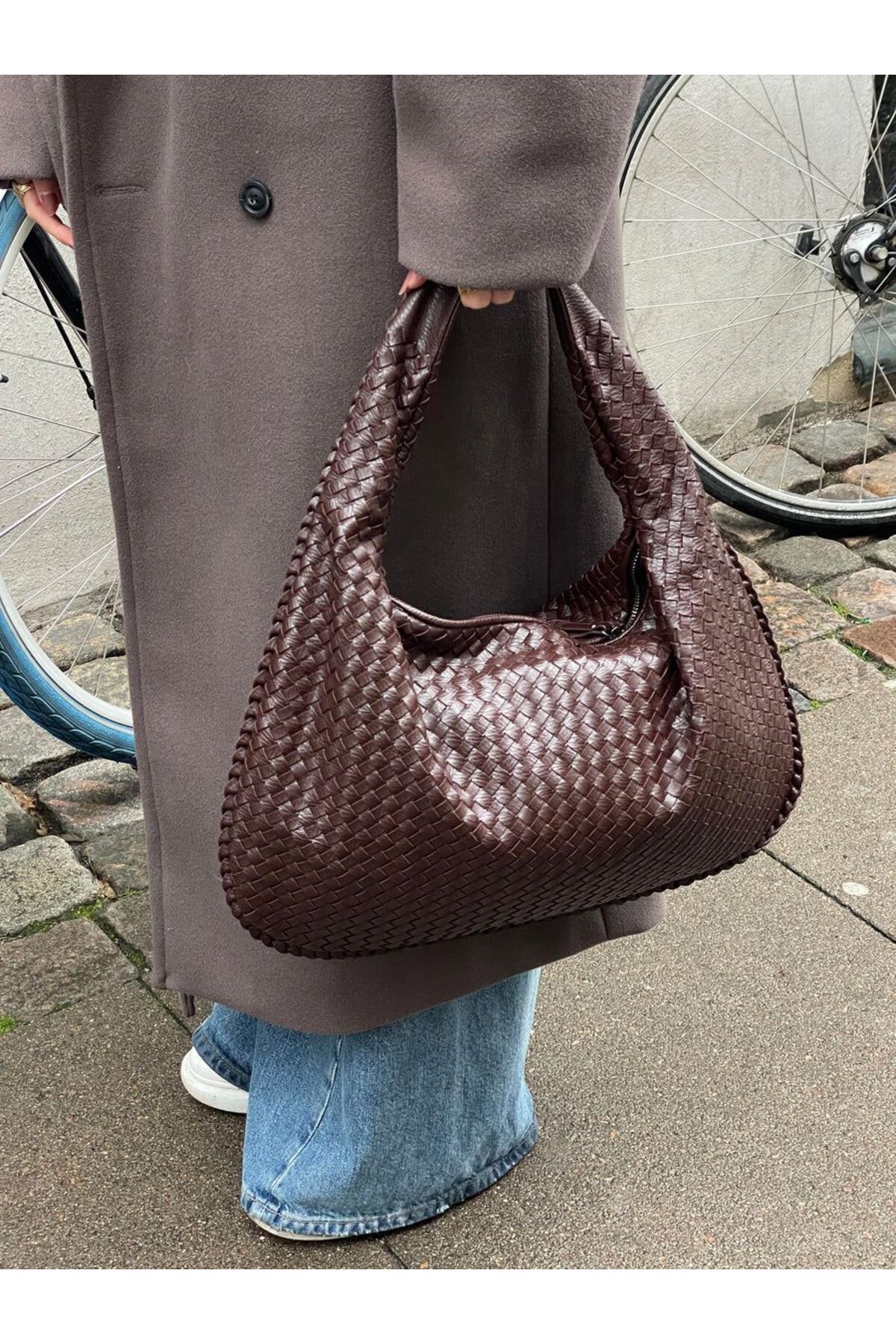 Çantacımstore Kadın Retro L Bttg Omuz Çantası