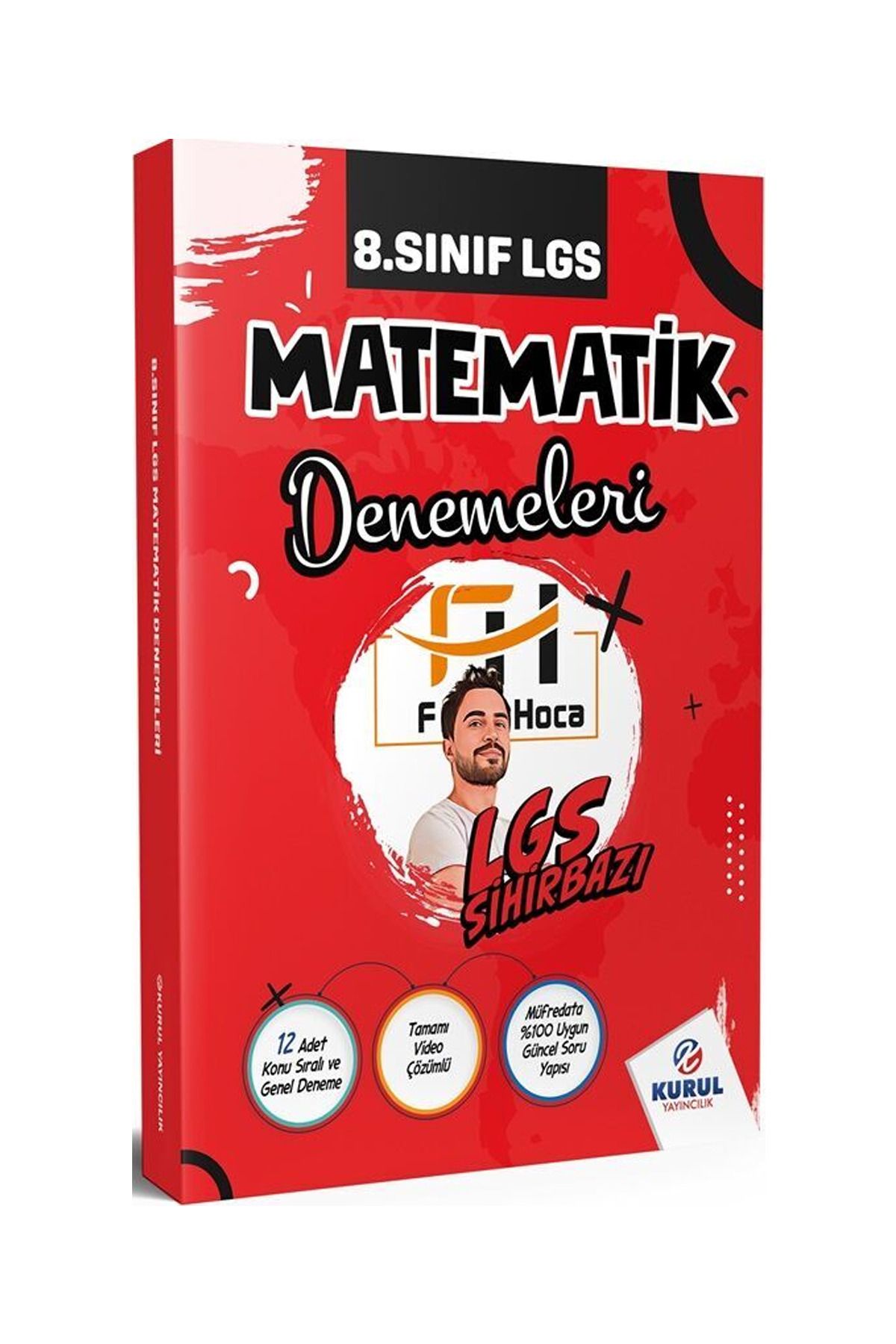 Kurul Yayıncılık KURUL - LGS SİHİRBAZI 8.SINIF MATEMATİK DENEMELERİ 2025