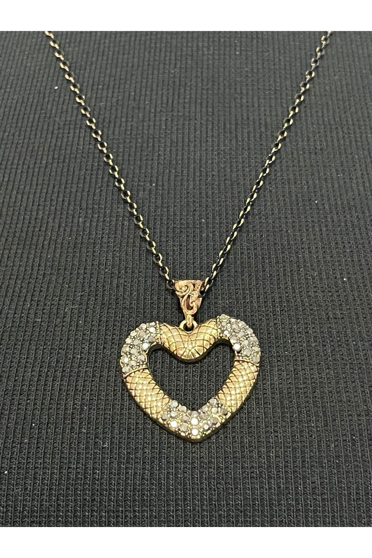 Neel butik Uzun Bronz Kolye
