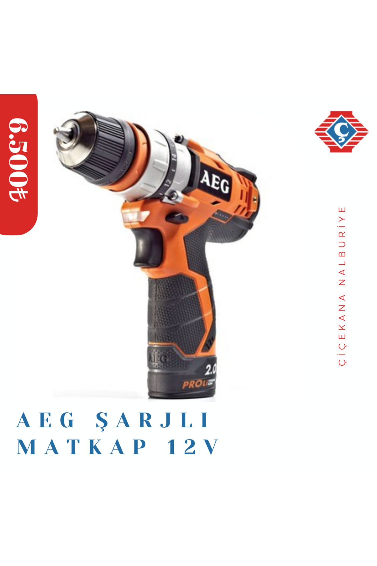 AEG BBS 12C2 LI-202B 12V Çift Akülü Darbesiz Matkap