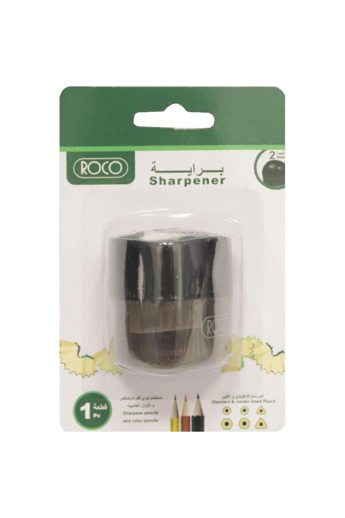 Roco-Pocket Sharpener – 2 Holes, Black 1