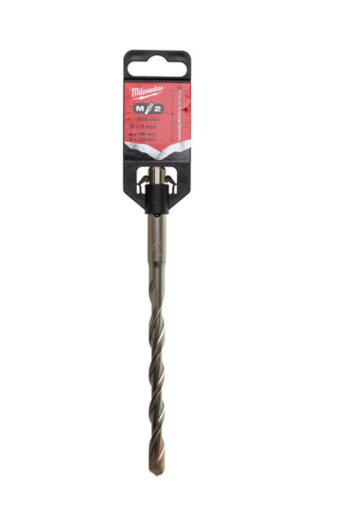 Milwaukee SDS-PLUS 9x160 MATKAP UCU MS2 SERİ 2 ELMAS milwaukee
