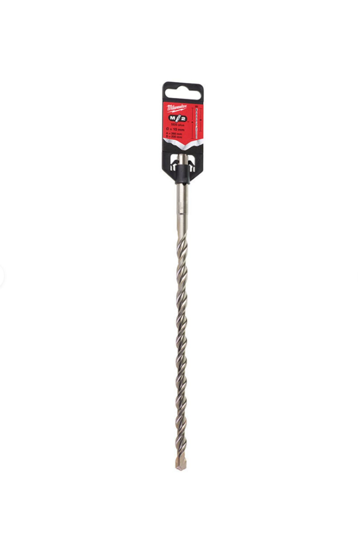 Milwaukee SDS-PLUS 10x260 MATKAP UCU MS2 SERİ 2 ELMAS milwaukee