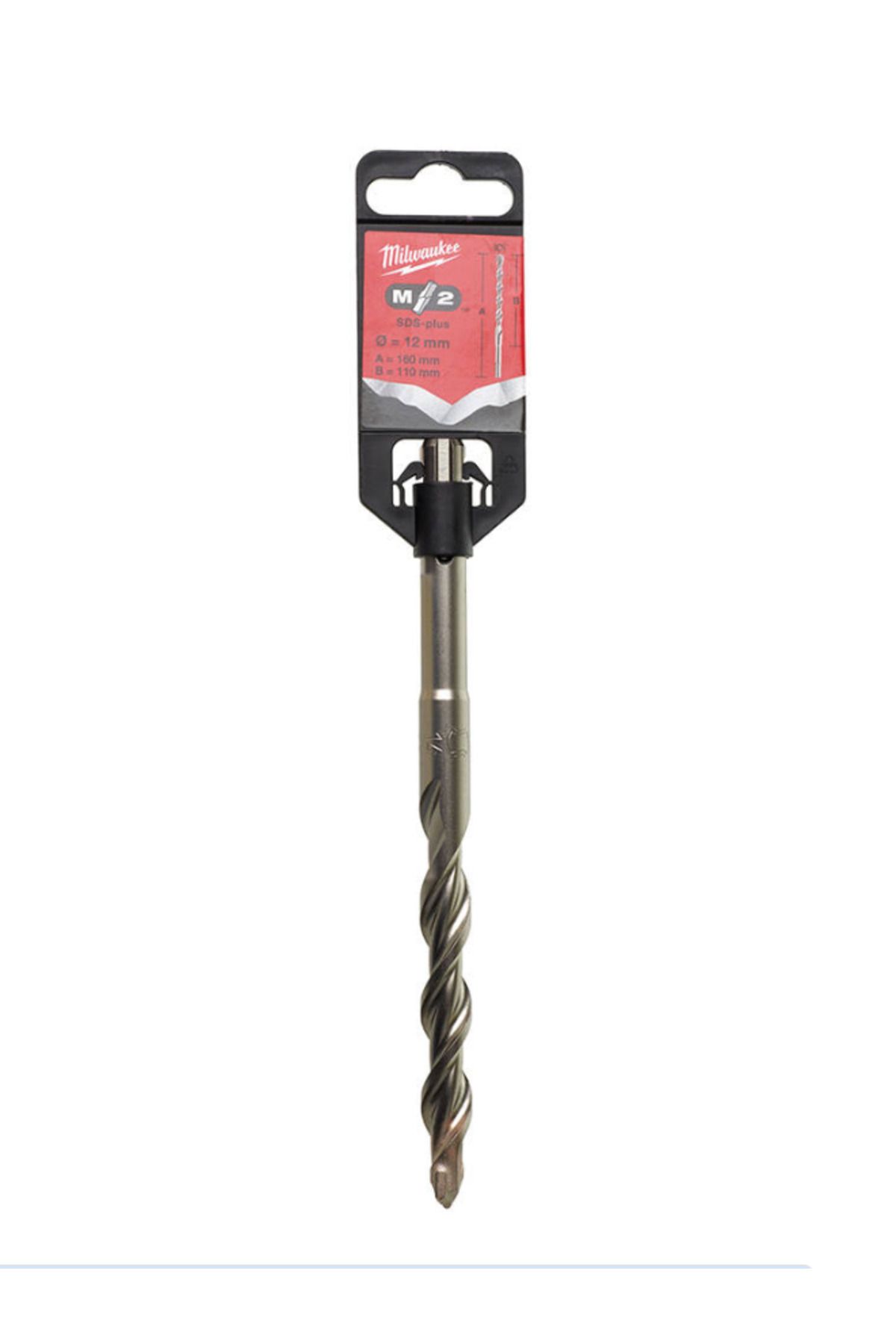 Milwaukee SDS-PLUS 12x160 MATKAP UCU MS2 SERİ 2 ELMAS milwaukee