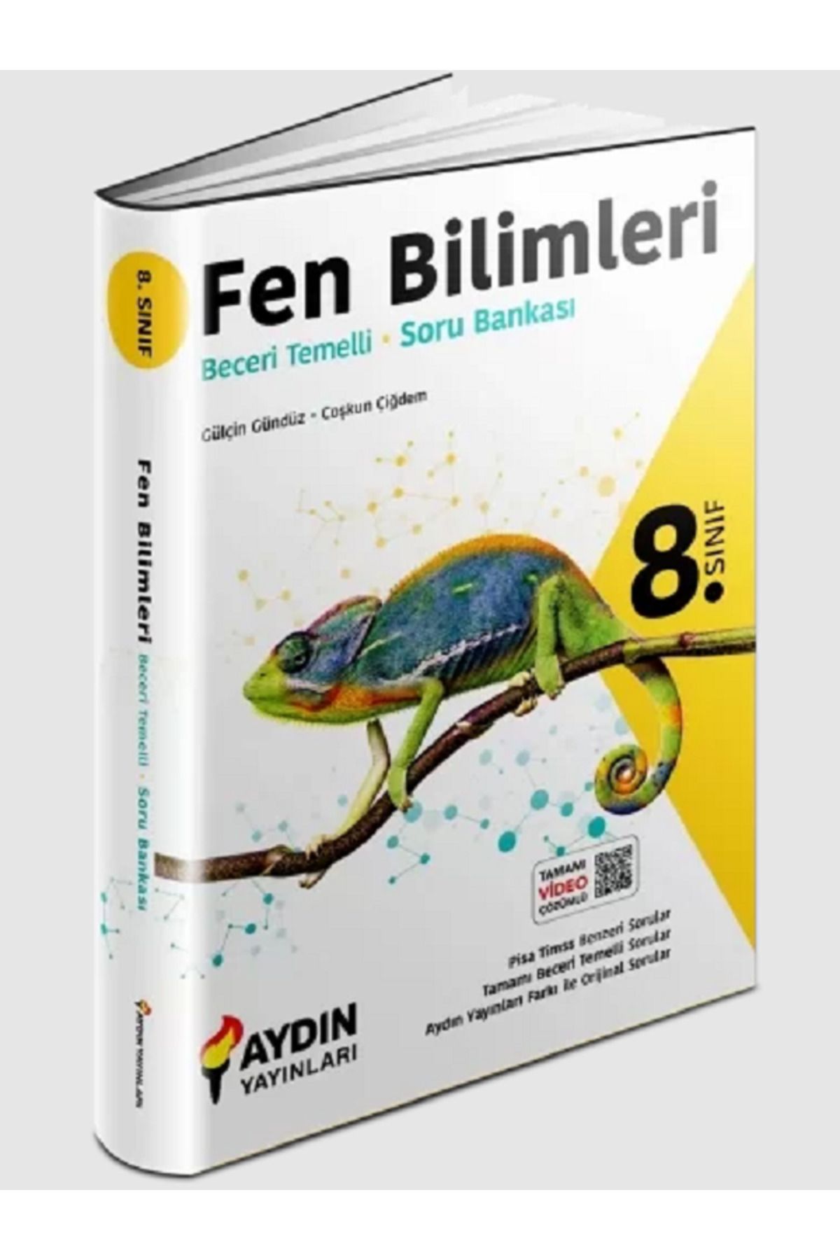 Evrensel İletişim Yayınları 8.Sınıf LGS Aydın Yay. FEN BİLİMLERİ Beceri Temelli Soru Bankası / Tamamı Video Çözümlü