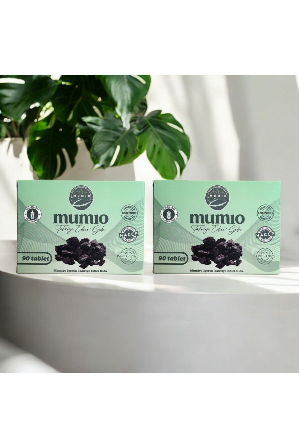 Mumiyo Mumio (Shilajit) Takviye Edici Gıda – 2’li Paket (2 × 90 Tablet)