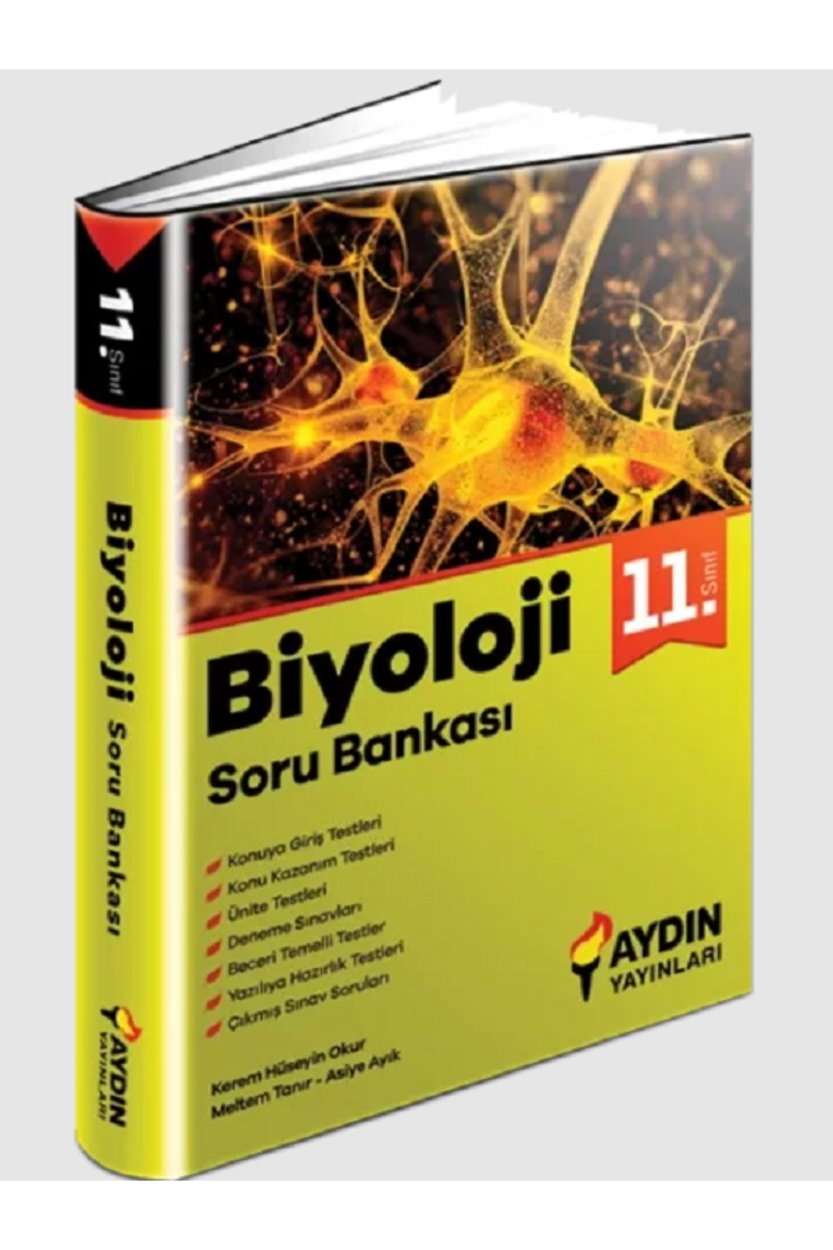 Evrensel İletişim Yayınları 11.Sınıf Aydın Yay. BİYOLOJİ Soru Bankası / Sınavlara Hazırlık / Ösym Tarzı / Video Çözümlü