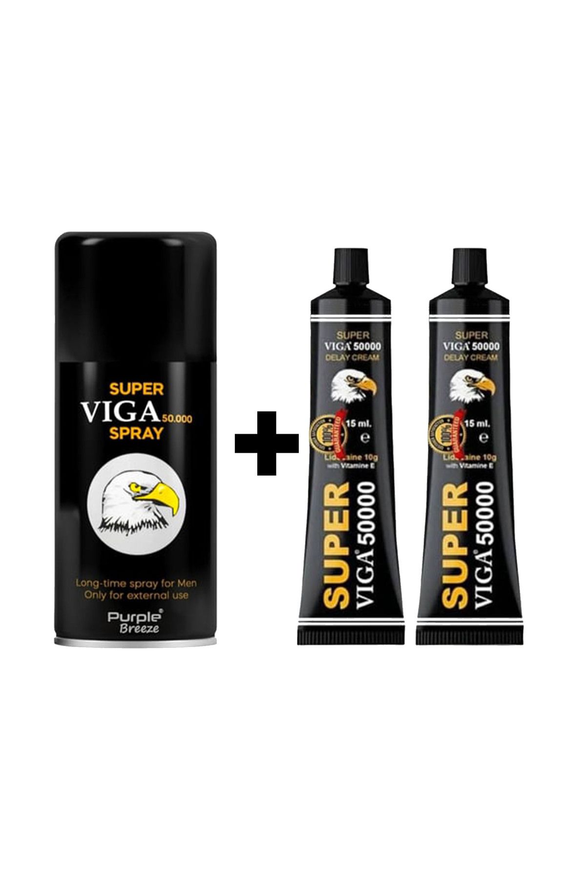 Super Erkeklere Özel Gecktirici 50000 Set 1 adet Sprey + 2 adet krem super etkili güç GİZLİ GÖNDERİM