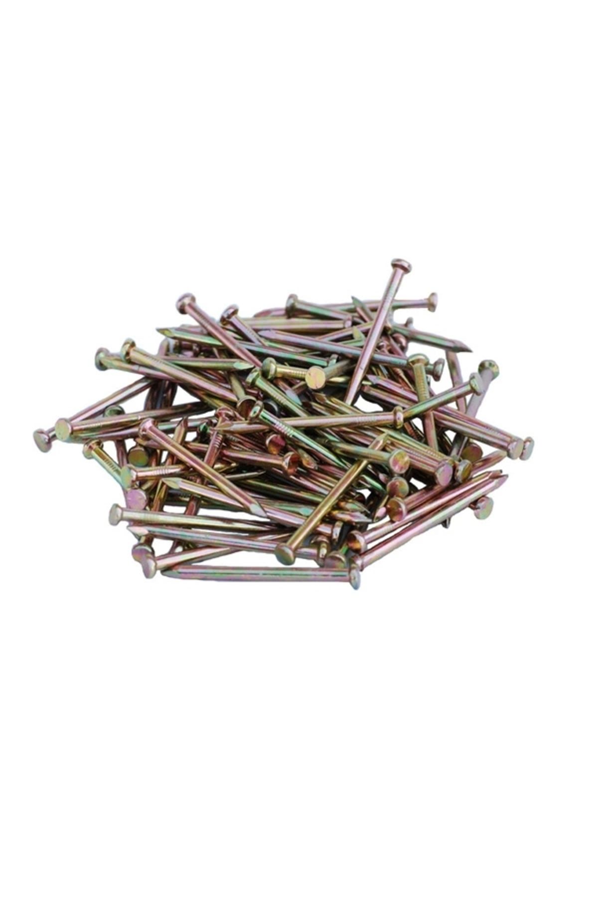 Nemere Sarı Çelik Çivi - 3x50 Parke ve Süpürgelik Çivisi 100 adet