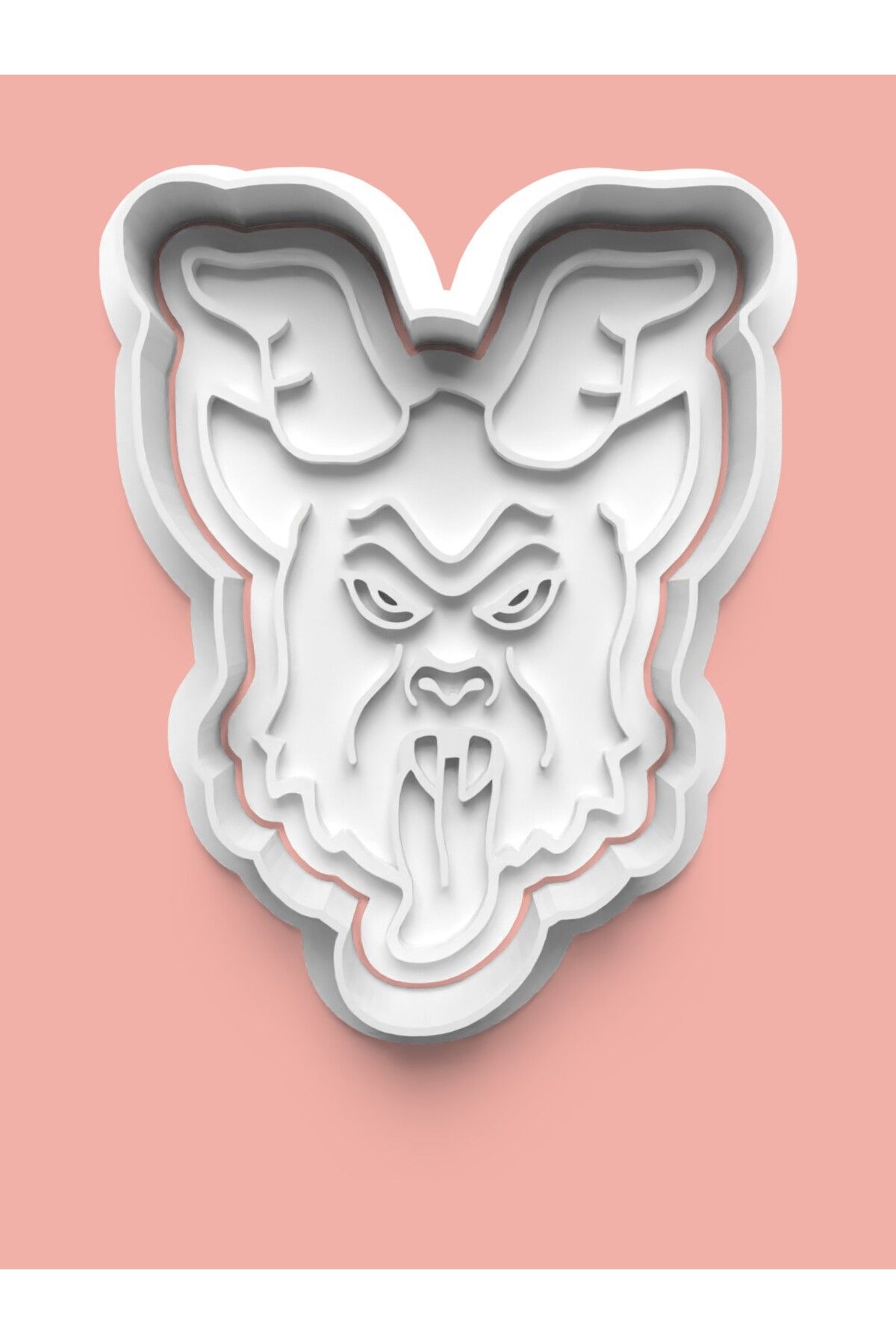 AKTASTORE Krampus Figürü Kurabiye Kalıbı Ve Şeker Hamuru Kalıbı